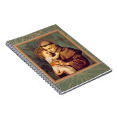 St. Anthony & Child Jesus Notizblock (Rechte Seite)