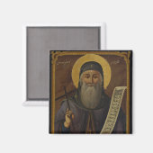 St. Anthony, das große orthodoxe Christliche Symbo Magnet (Vorderseite/Rückseite)