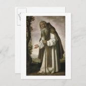 St. Anthony Dispirited, 1640 (Öl auf Leinwand) Postkarte (Vorne/Hinten)