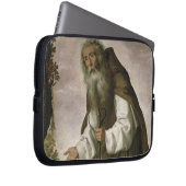 St Anthony entmutigte, 1640 (Öl auf Leinwand) Laptopschutzhülle (Vorne Rechts)