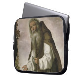 St Anthony entmutigte, 1640 (Öl auf Leinwand) Laptopschutzhülle (Vorderseite Links)
