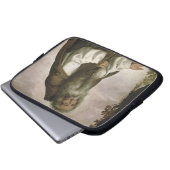 St Anthony entmutigte, 1640 (Öl auf Leinwand) Laptopschutzhülle (Vorne Knopf)