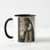 St Anthony entmutigte, 1640 (Öl auf Leinwand) Tasse (Links)