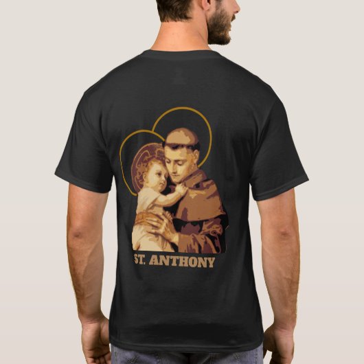 ST. ANTHONY HAT MEIN ZURÜCK T-Shirt (Rückseite)