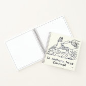 St Anthony Head Lighthouse Gästebuch Notizblock (Innenseite)