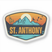 St. Anthony, Idaho Aufkleber (Vorderseite)