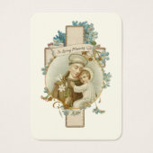 ST. ANTHONY Katholische Beerdigungskarte (Vorderseite)