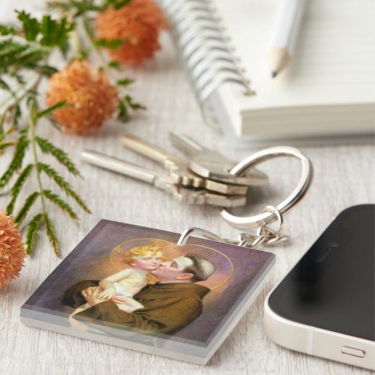 St. Anthony Key Chain Schlüsselanhänger (Vorderseite rechts)