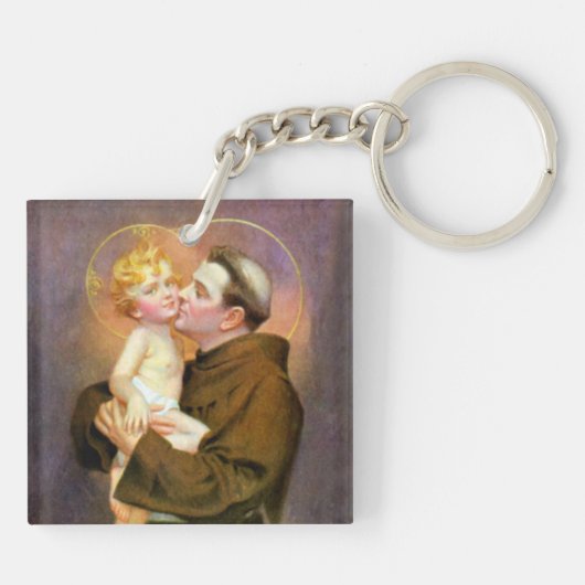 St. Anthony Key Chain Schlüsselanhänger (Rückseite)
