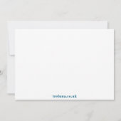 St Anthony Lighthouse card Dankeskarte (Rückseite)