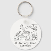 St Anthony Lighthouse Keyring Schlüsselanhänger (Rückseite)