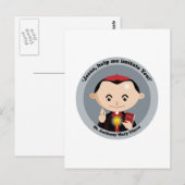 St. Anthony Mary Claret Postkarte (Vorne/Hinten)