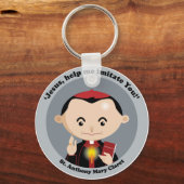 St. Anthony Mary Claret Schlüsselanhänger (Vorderseite)