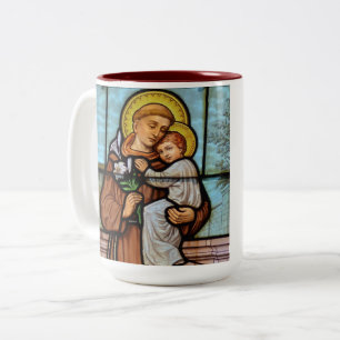 St. Anthony mit baby Jesus Coffee Tasse