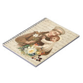 St. Anthony of Padua & Child Jesus Religious Notizblock (Linke Seite)