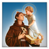 ST. ANTHONY OF PADUA FOTODRUCK (Vorne)