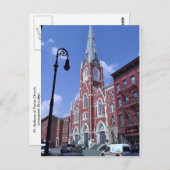 St. Anthony of Padua, Greenpoint, Postcard Postkarte (Vorne/Hinten)