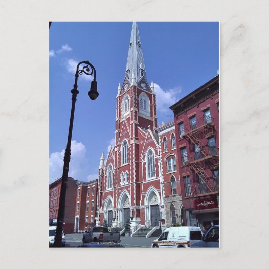 St. Anthony of Padua, Greenpoint, Postcard Postkarte (Vorderseite)