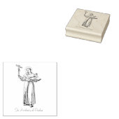 St. Anthony of Padua Katholic Religious Gummistempel (Stempel)