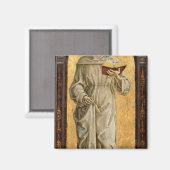 St. Anthony of Padua Reading Magnet (Vorderseite/Rückseite)