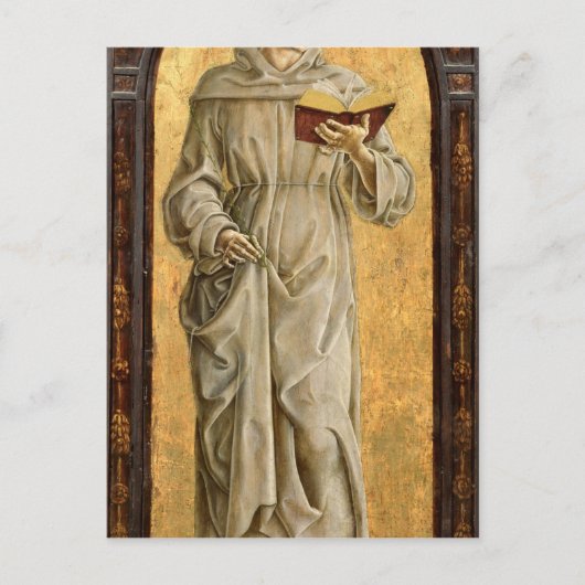 St. Anthony of Padua Reading Postkarte (Vorderseite)
