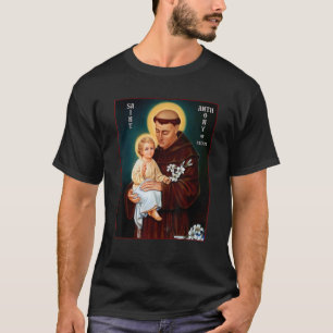 St. Anthony Padua Katholische Heilige T-Shirt