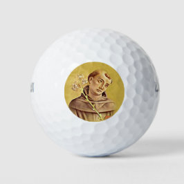 St. Anthony Patron Saint Lost Golf Balls Humorvoll Golfball