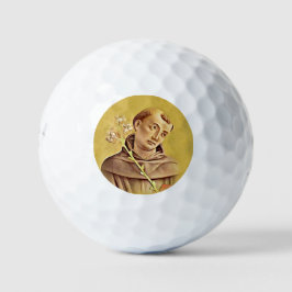 St. Anthony Patron Saint Lost Golf Balls Humorvoll Golfball