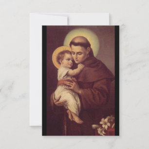 St. Anthony Prayer Card