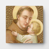 St Anthony & the Christ Child (JM 05) 5,25" Platz Fotoplatte (Vorderseite)