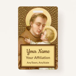 St. Anthony & the Christ Child (JM 05; Stil 2) Ausweis