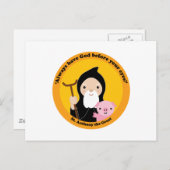 St. Anthony the Great Postkarte (Vorne/Hinten)
