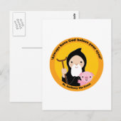 St. Anthony the Great Postkarte (Vorne/Hinten)