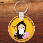 St. Anthony the Great Schlüsselanhänger (Vorderseite)