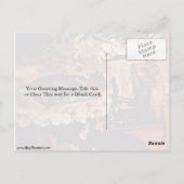 St.Anthony und St.Louis von Lorenzo Lotto Postkarte (Rückseite)