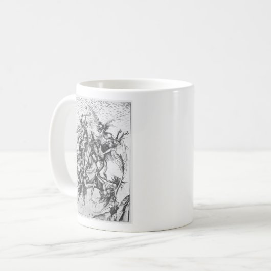 St Anthony Versuchungs-Tasse Kaffeetasse (Vorderseite Links)