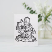 St. Anthony von 'Liber Chronicarum' Postkarte (Stehend Vorderseite)