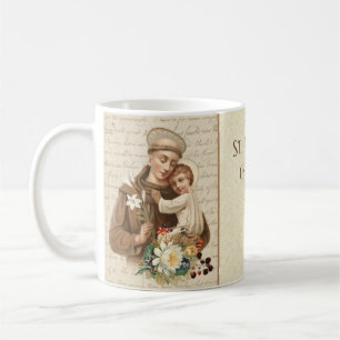 St Anthony von Padua-Baby Jesus Kaffeetasse