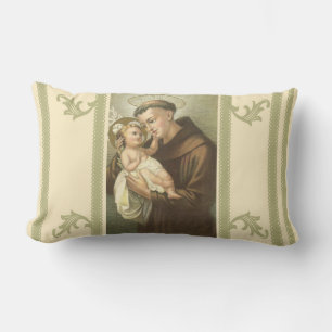 St. Anthony von Padua & Baby Jesus Lendenkissen