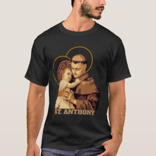 ST ANTHONY VON PADUA-BABY JESUS T-Shirt