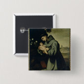 St Anthony von Padua Button (Vorne & Hinten)