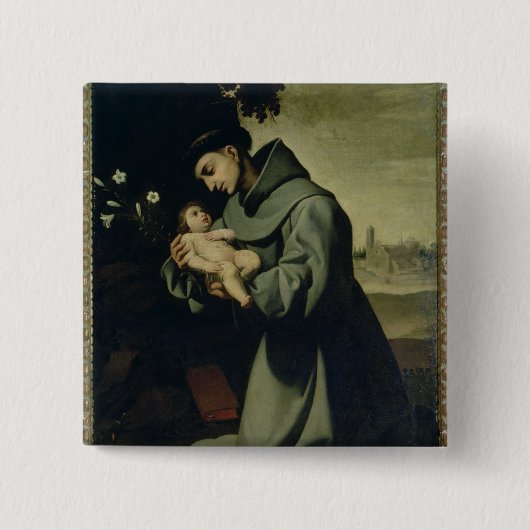 St Anthony von Padua Button (Vorderseite)