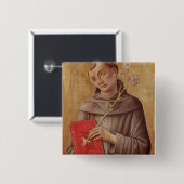 St Anthony von Padua Button (Vorne & Hinten)