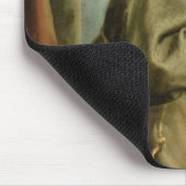 St Anthony von Padua das Christus-Kind verehrend Mousepad (Ecke)