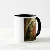 St Anthony von Padua das Christus-Kind verehrend Tasse (VorderseiteRechts)