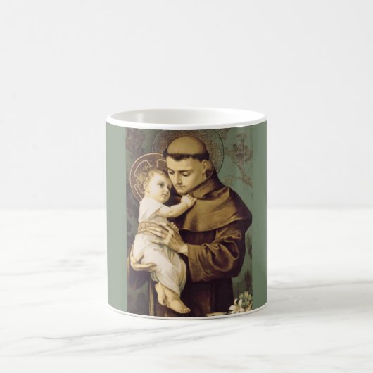 St. Anthony von Padua Kaffeetasse (Mittel)
