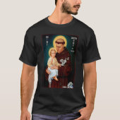 St. Anthony von Padua katholischer Heiliger T-Shirt (Vorderseite)