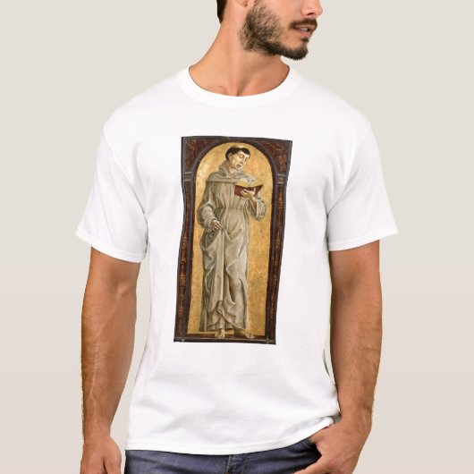 St Anthony von Padua-Lesung T-Shirt (Vorderseite)