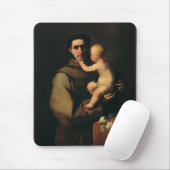 St. Anthony von Padua, Luca Giordano Mousepad (Mit Mouse)