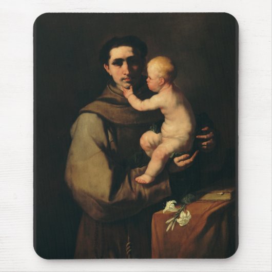 St. Anthony von Padua, Luca Giordano Mousepad (Vorne)